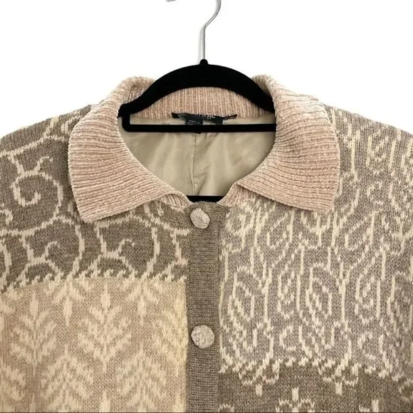 Icelandic Design wool blend button up jacket - Picture 3 of 16